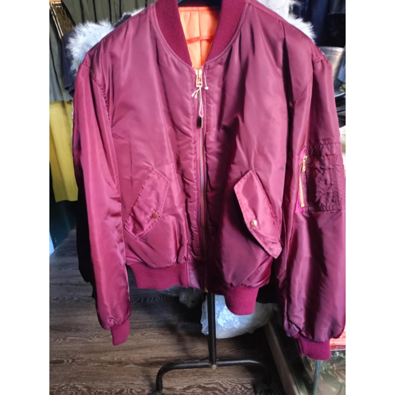 JACKET FLYER`S MA1 RED USA ELA.